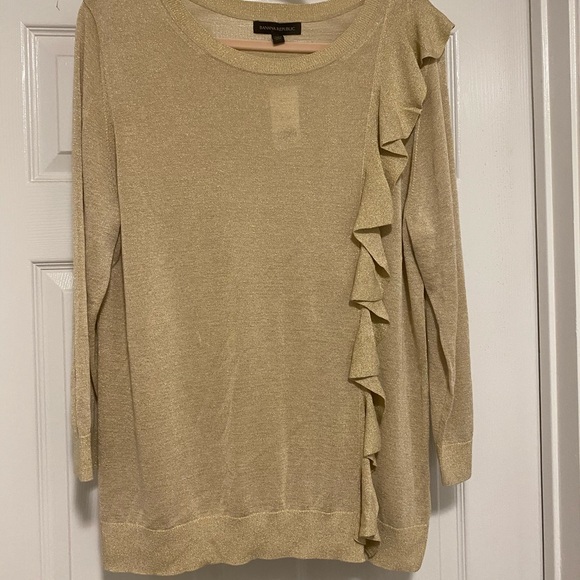 Gold shimmer sweater - Picture 1 of 3